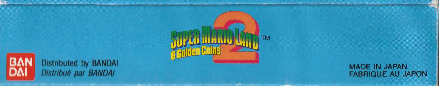 Super Mario Land 2: 6 Golden Coins  FAH Box top