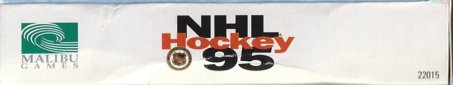 NHL Hockey 95 USA Box top