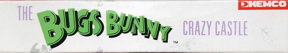 Bugs Bunny the Crazy Castle ITA Box top