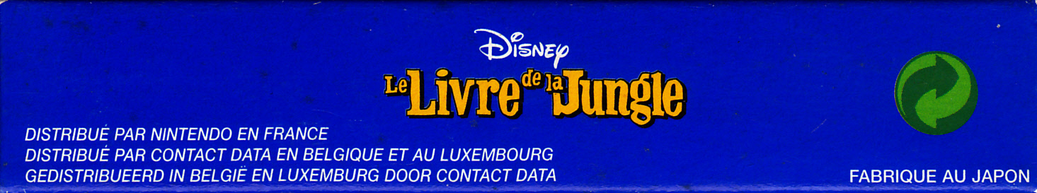 Livre de la Jungle (Disney le) NFRA-1 Box top