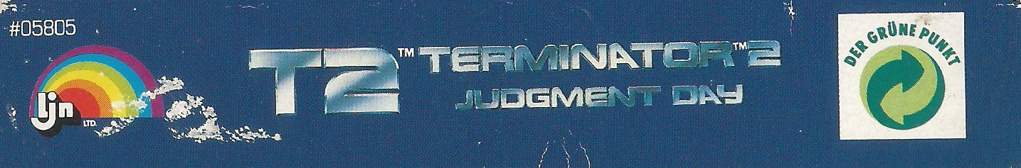 T2 Terminator 2 Judgment Day NOE-1 Box top