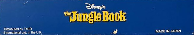 Jungle Book (Disney’s) NUKV Box top