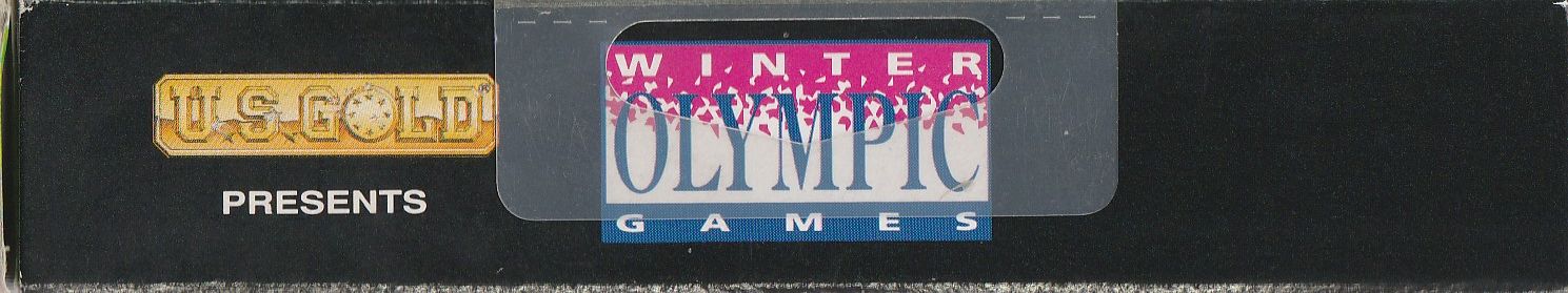 Winter Olympic Games USA Box top