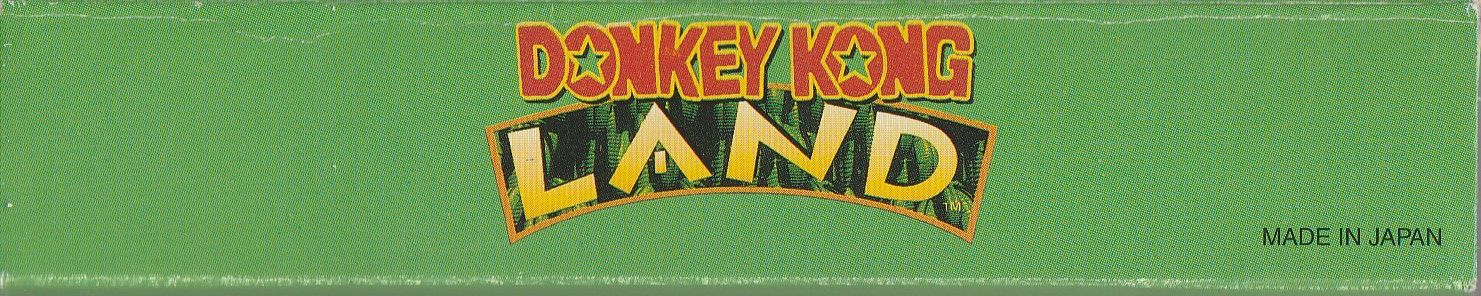 Donkey Kong Land GPS Box top