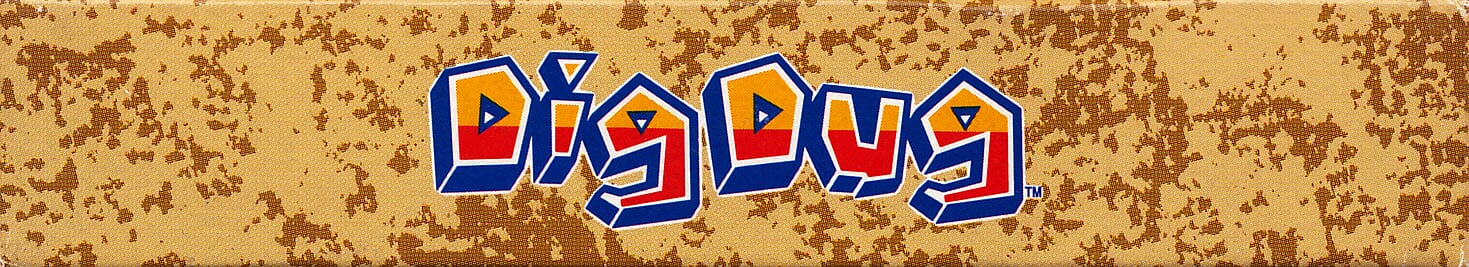 Dig Dug USA Box top