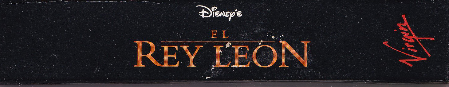 Rey Leon (Disney el) ESP Box top