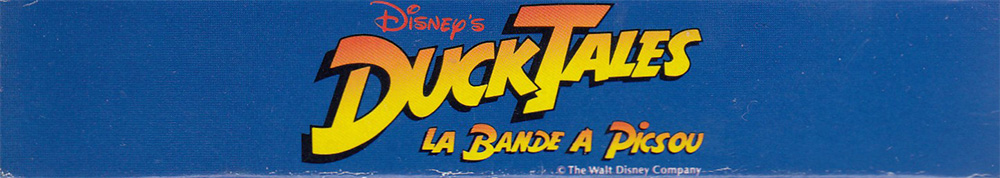 Duck Tales (Disney's) FAH Box top