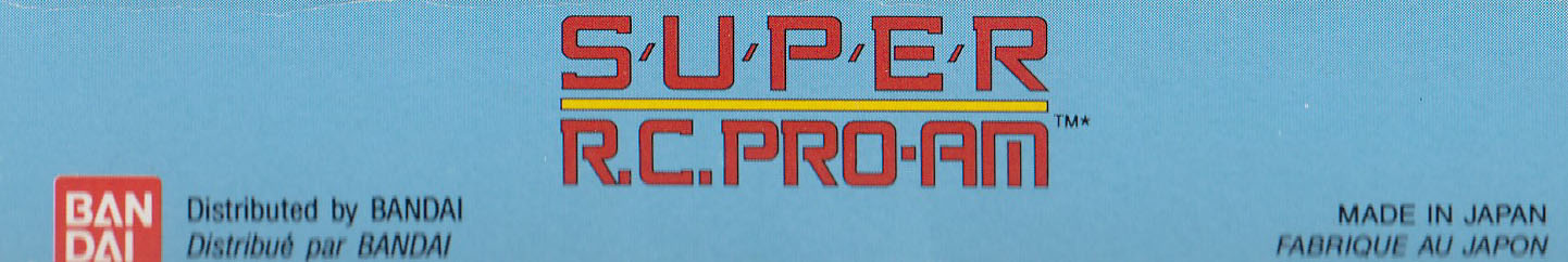 Super R.C. Pro-Am FAH Box top