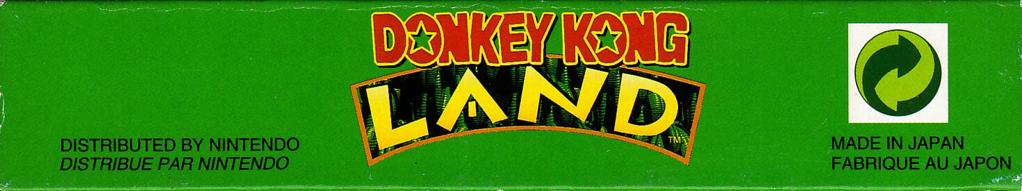 Donkey Kong Land FAH Box top