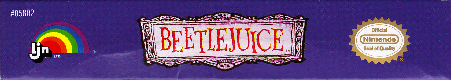 Beetlejuice USA Box top