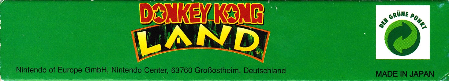 Donkey Kong Land (German Edition) GPS Box top