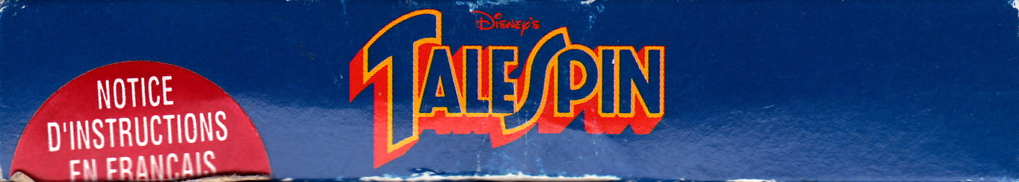 TaleSpin (Disney's) USA-1 Box top