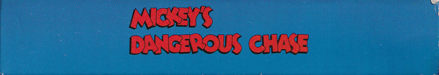 Mickey's Dangerous Chase USA-1 Box top