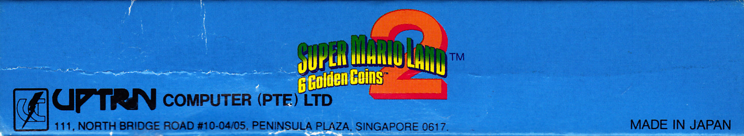 Super Mario Land 2: 6 Golden Coins  ASI-1 Box top