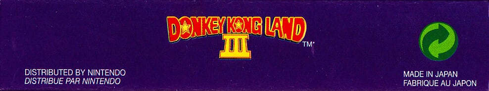 Donkey Kong Land III NFAH Box top