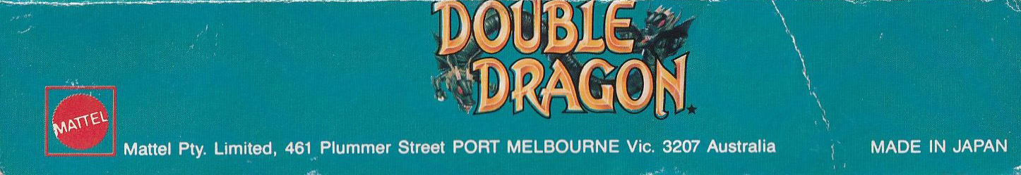 Double Dragon AUS Box top