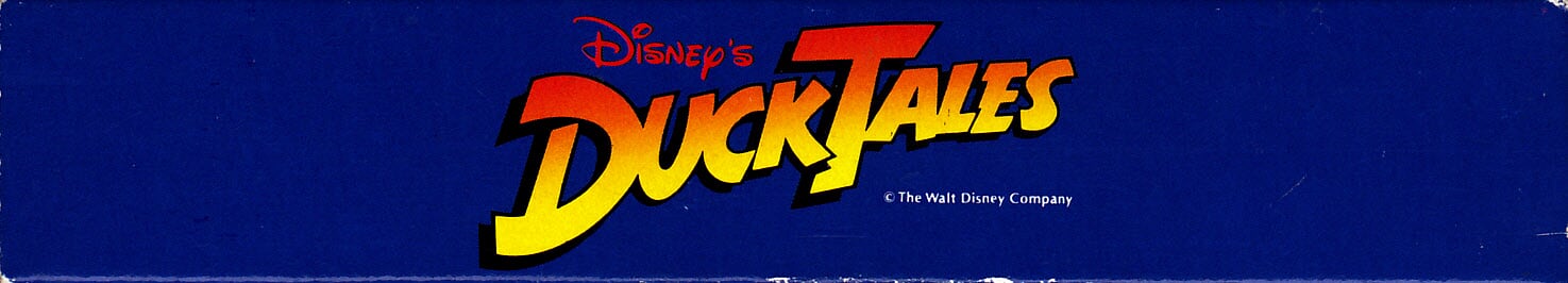 Duck Tales (Disney's) FRG Box top