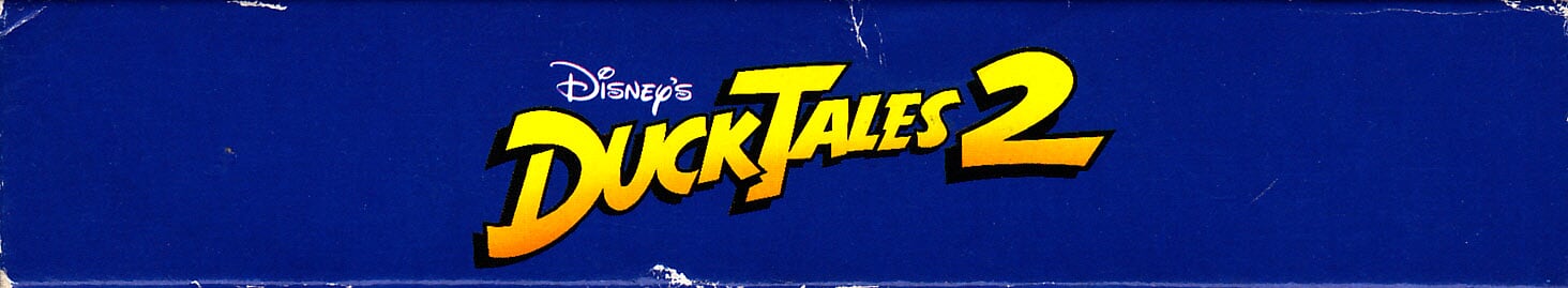 Duck Tales 2 (Disney's) ITA Box top