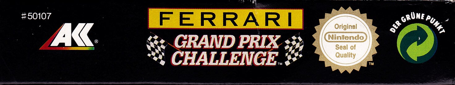 Ferrari Grand Prix Challenge UKV-1 Box top