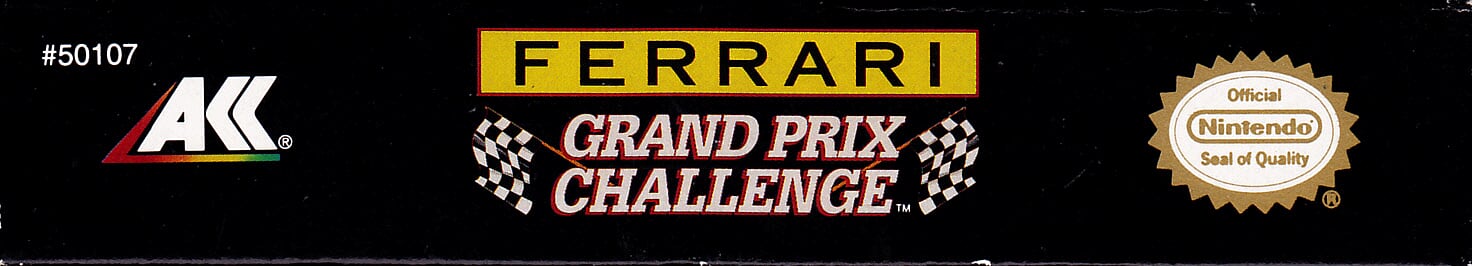 Ferrari Grand Prix Challenge USA Box top