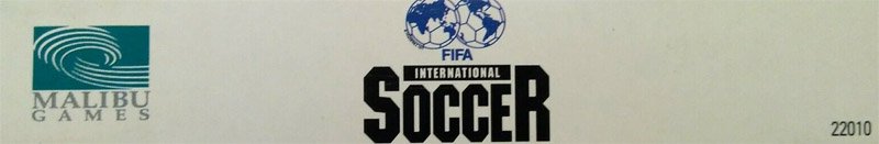 FIFA International Soccer USA Box top