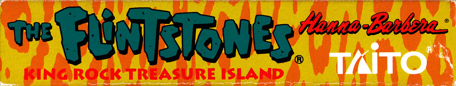 Flintstones King Rock Treasure Island (the) FAH Box top