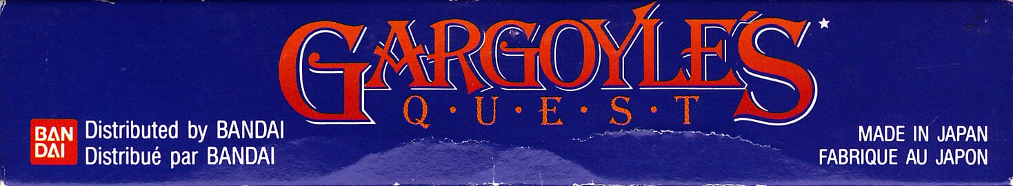 Gargoyle's Quest FAH Box top