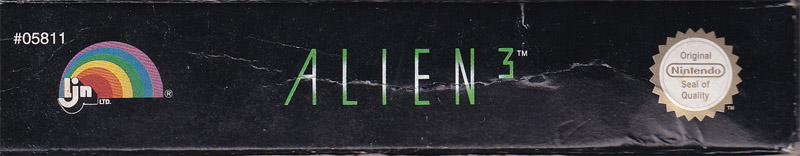 Alien 3 AUS Box top