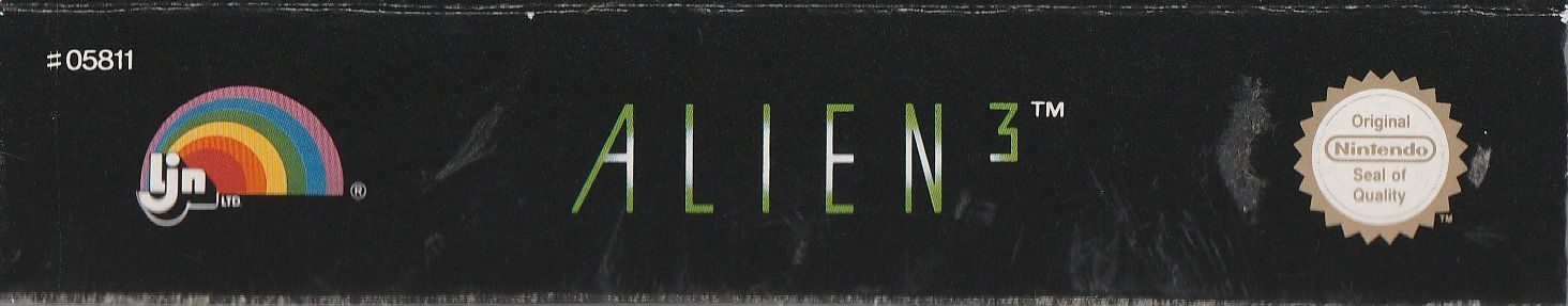 Alien 3 FAH Box top