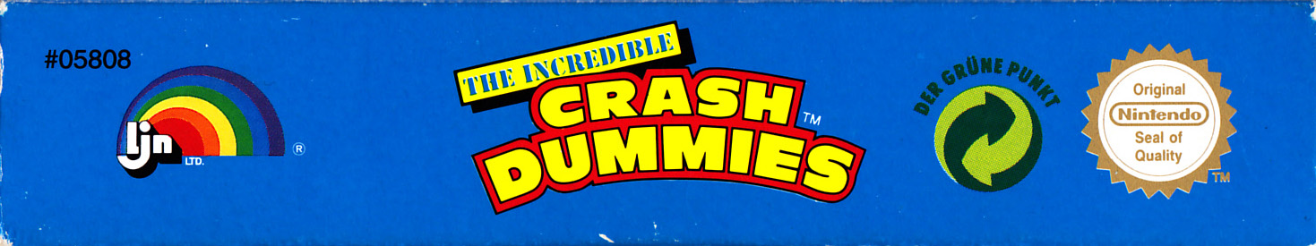 Incredible Crash Dummies (the) FAH Box top