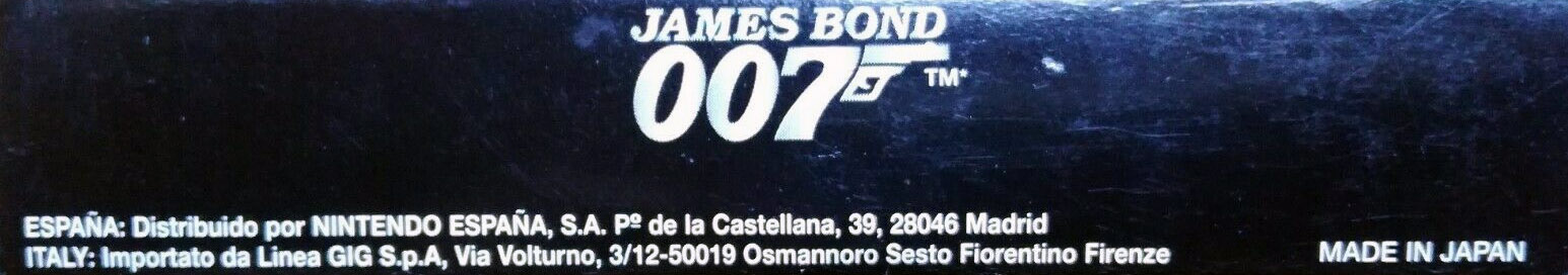 James Bond 007 NEAI Box top