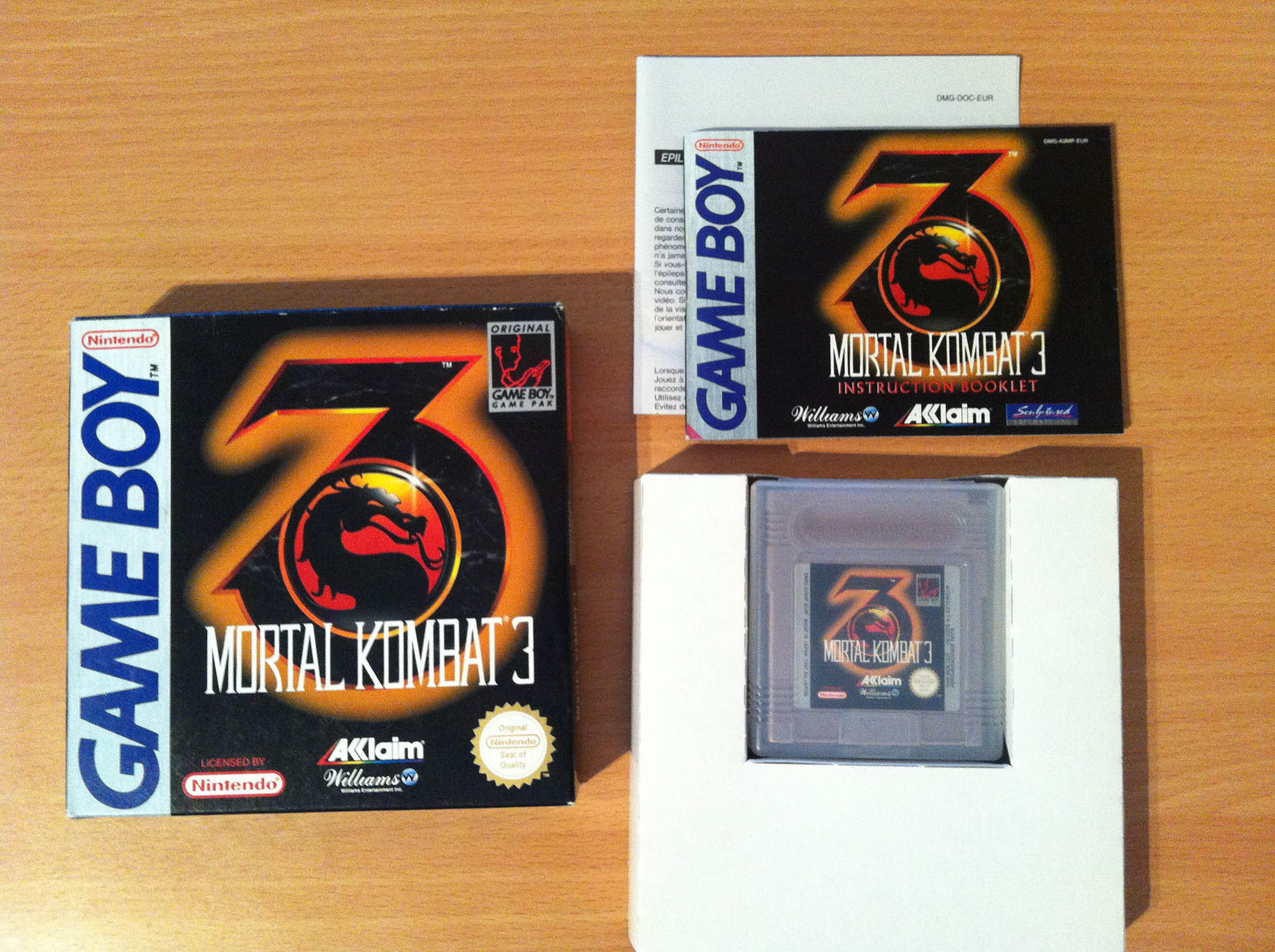 Mortal Kombat 3 EUR Complete version