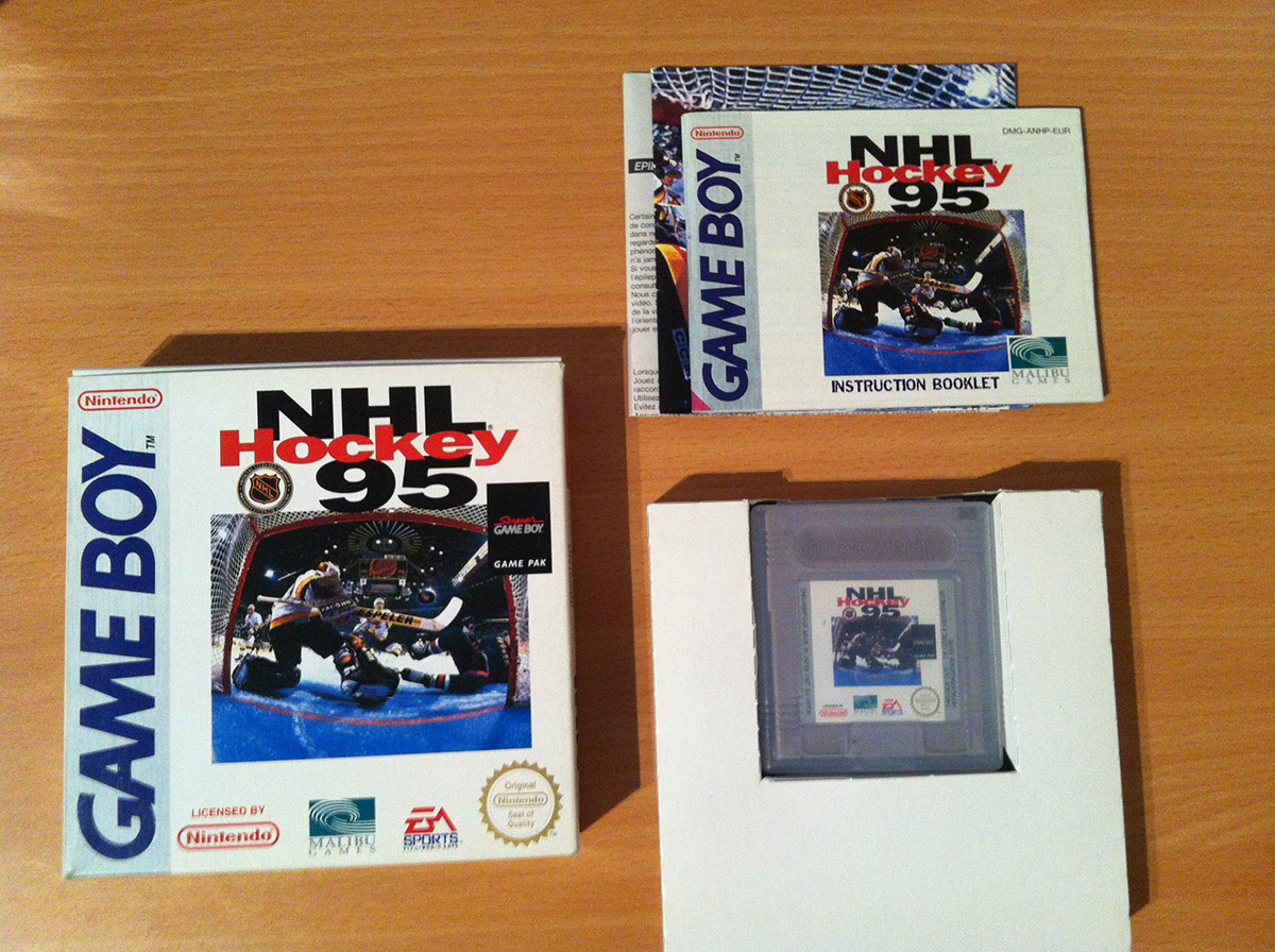 NHL Hockey 95 EUR Complete version