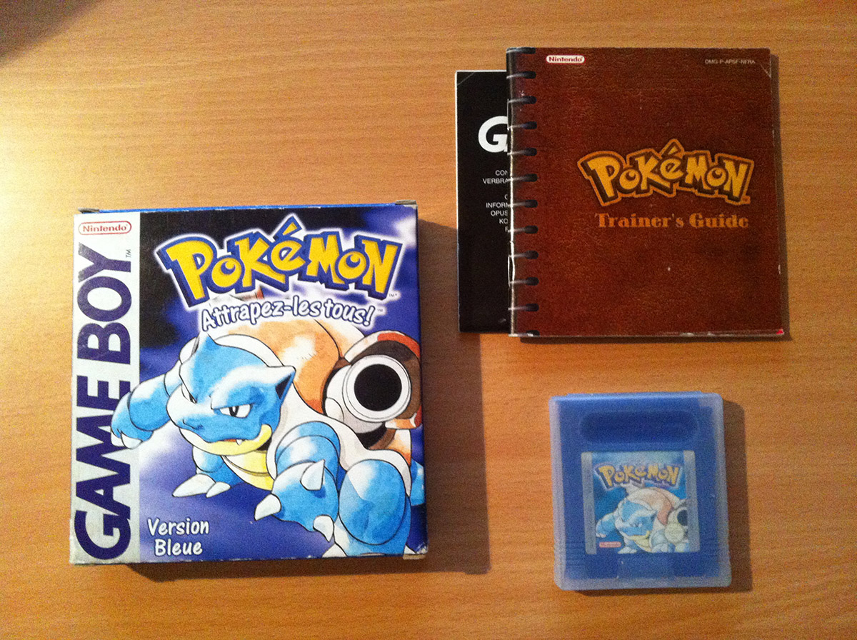 Pokemon Version bleue NFRA-1 Complete version