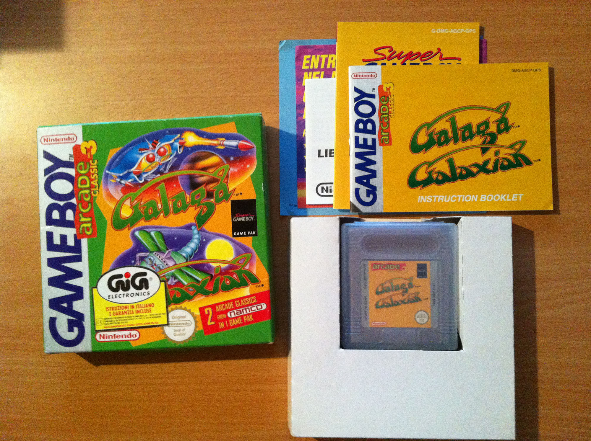 Arcade Classic no.3 Galaga - Galaxian GPS Complete version