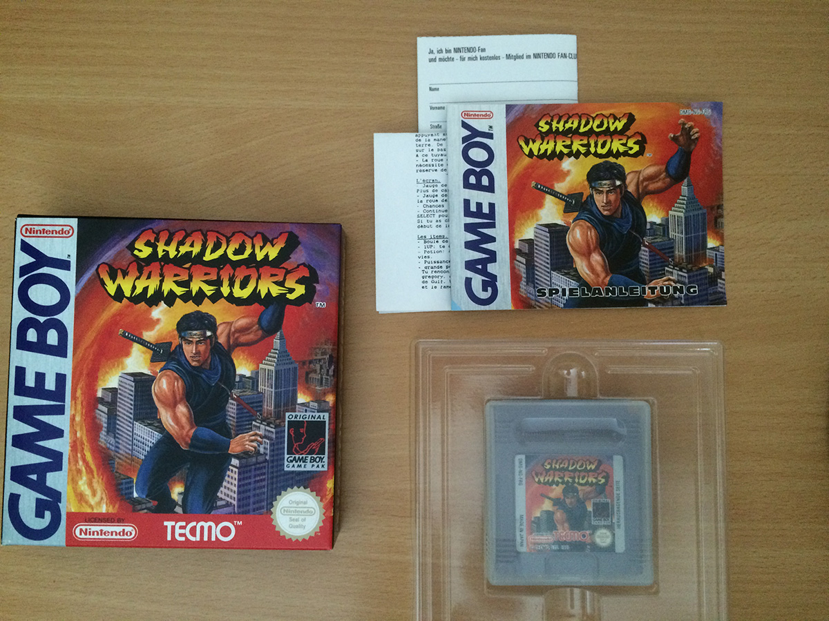 Shadow Warriors Ninja gaiden FRG Complete version