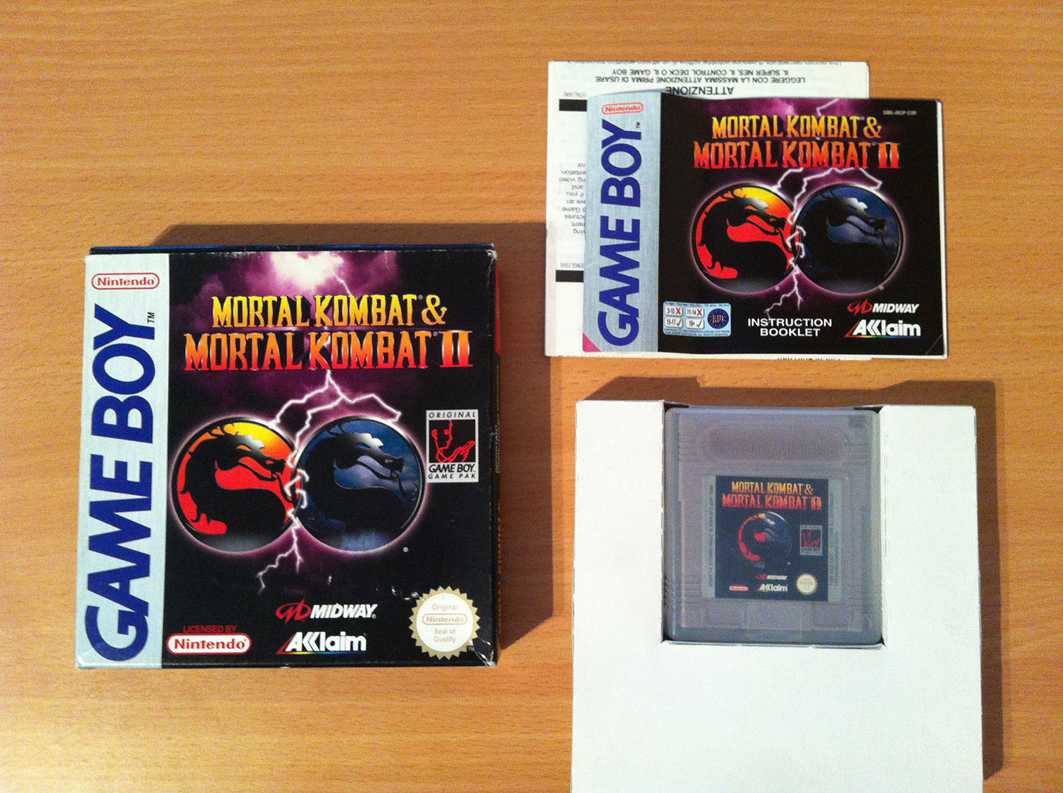 Mortal Kombat & Mortal Kombat II EUR-1 Complete version