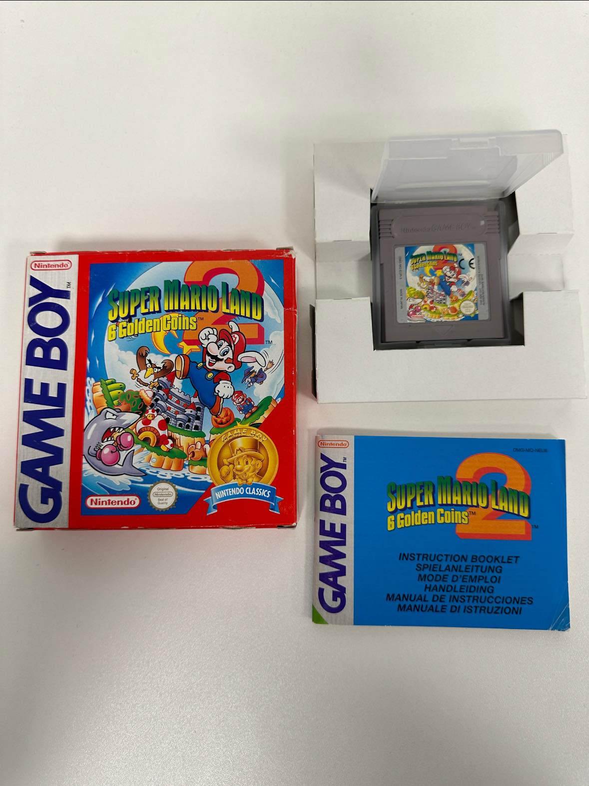 Super Mario Land 2: 6 Golden Coins NEU6-4 Complete version