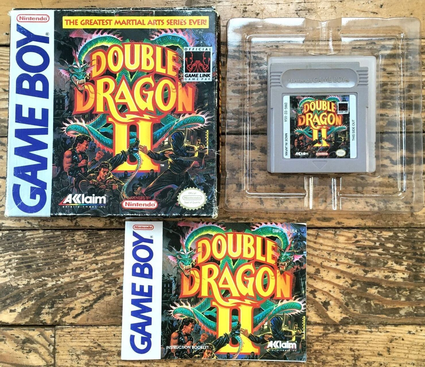 Double Dragon II USA Complete version