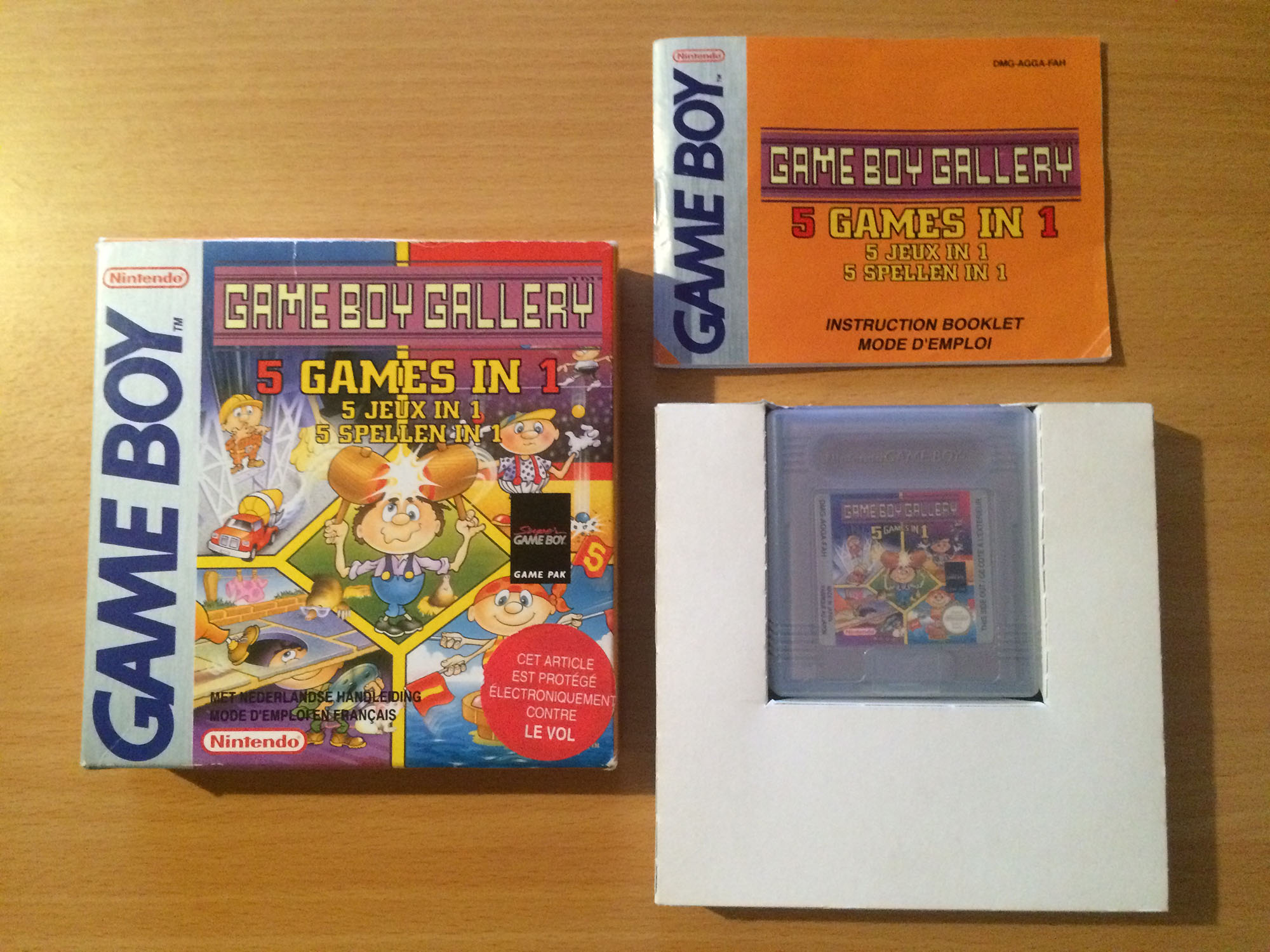 Game Boy Gallery 5 in 1 FAH Complete version